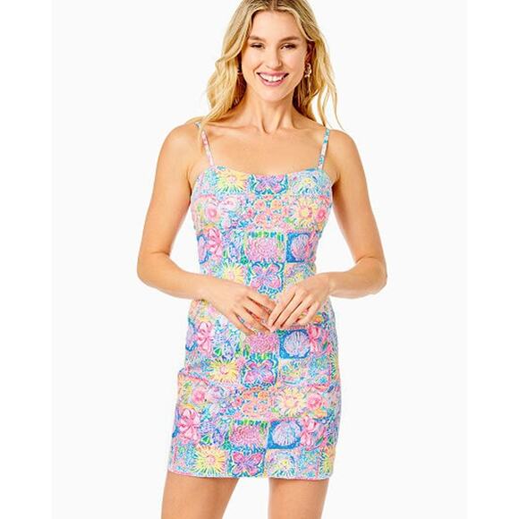 Lilly Pulitzer Shelli Stretch Tank Mini Dress - 4 - Picture 1 of 6